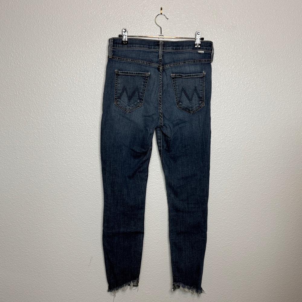 MOTHER The Stunner Zip Two Step Fray Denim Jeans 29” Waist - Picture 6 of 7